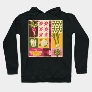 Veggie Patchwork Hoodie